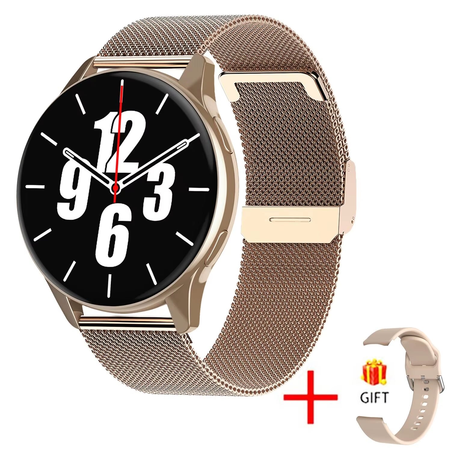 LIGE Nuovo Smart Watch 2025 Ricarica Wireless Smartwatch Chiamate Bluetooth Orologi Uomo Donna Bracciale Fitness Orologio Personalizzato Face + Box