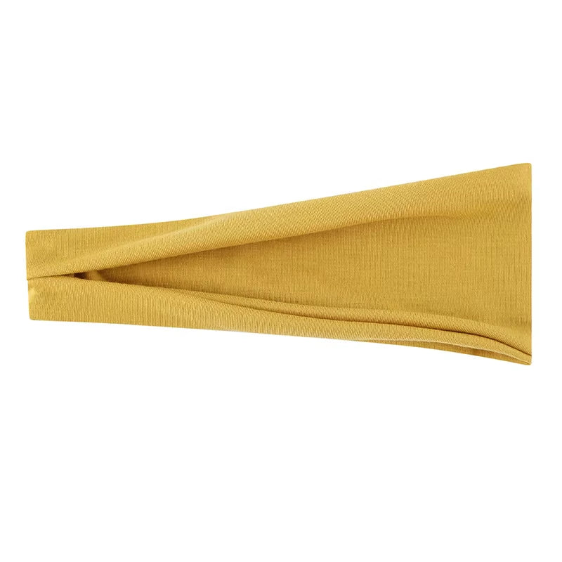 Fascia per Capelli Da Donna Turbante Fasce Elastiche per Capelli Tinta Unita Fascia per Capelli Yoga Trucco Di Moda Cerchietto per Capelli Vintag Copricapo Accessori per Capelli