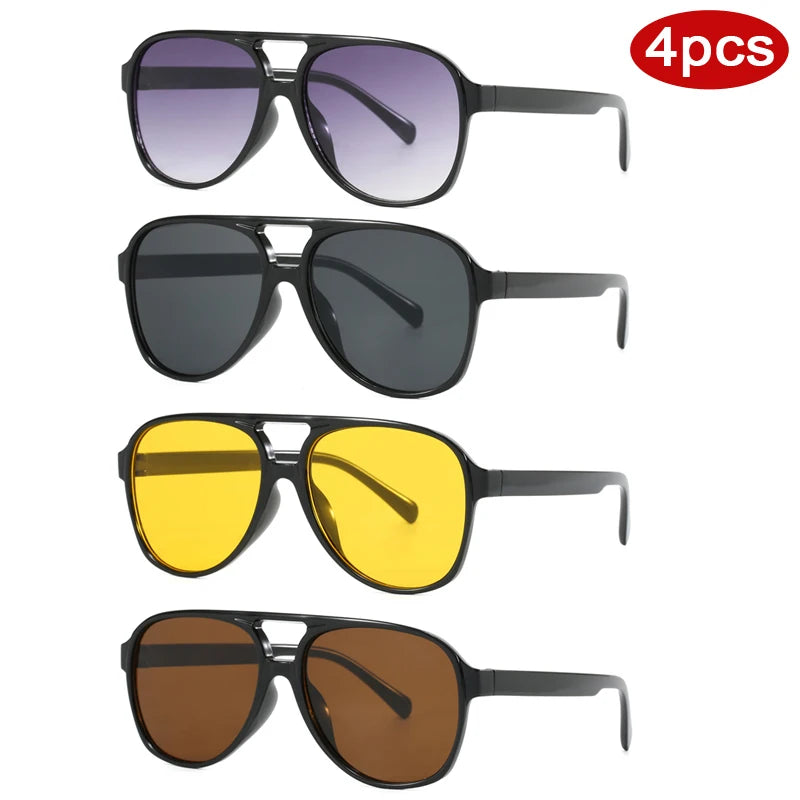 Occhiali Protettivi Occhiali Da Sole Quadrati Da Donna Con Montatura Grande Alla Moda Occhiali Da Sole Sfumati Con Lenti Colorate Occhiali Casual Da Esterno UV400