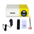 Mini Projector – 1080P Full HD Support, Portable LED Projector, 4K Video Playback, Multiple Connectivity
