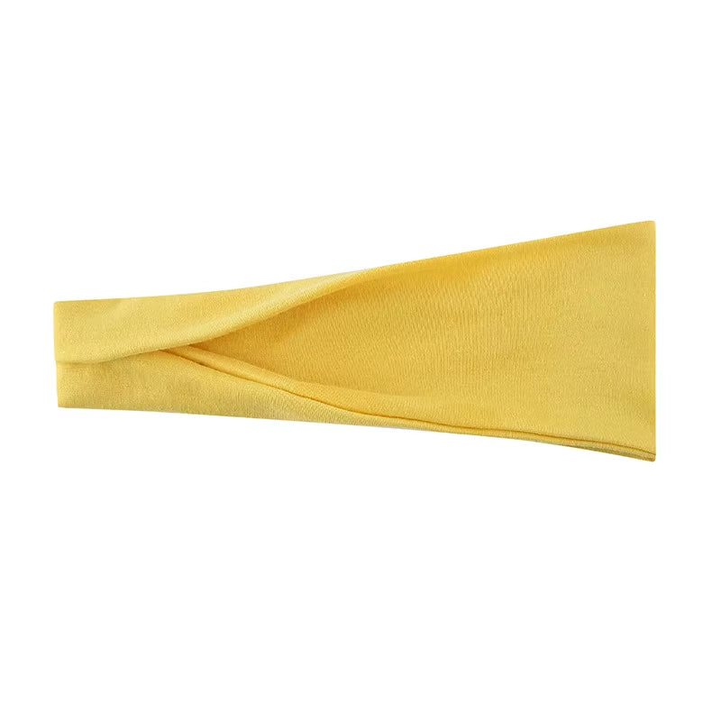 Fascia per Capelli Da Donna Turbante Fasce Elastiche per Capelli Tinta Unita Fascia per Capelli Yoga Trucco Di Moda Cerchietto per Capelli Vintag Copricapo Accessori per Capelli