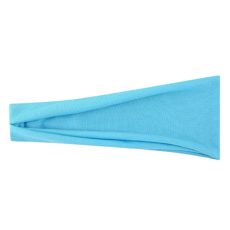 Fascia per Capelli Da Donna Turbante Fasce Elastiche per Capelli Tinta Unita Fascia per Capelli Yoga Trucco Di Moda Cerchietto per Capelli Vintag Copricapo Accessori per Capelli