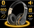 Headphones Bluetooth Wireless  Noise Cancelling Stereo Earphones over Ear Headset