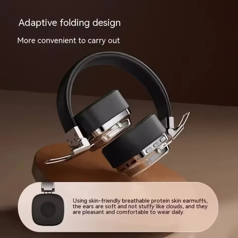 Headset Gamer Choice Retro over Ear Headphones DJ Stereo Sounds Bluetooth
