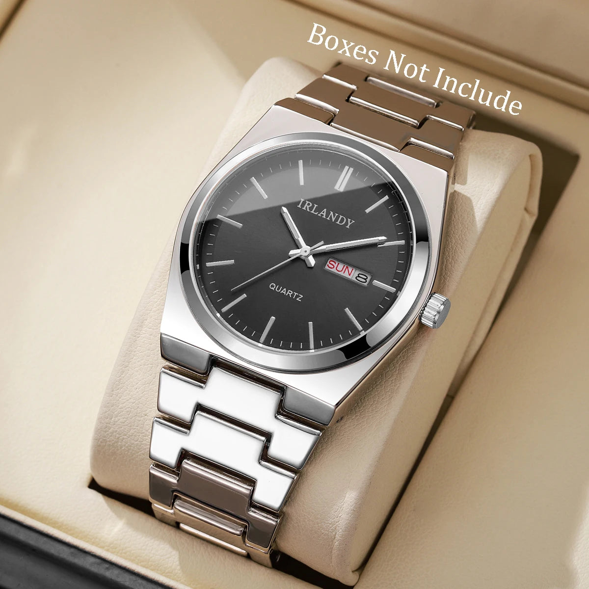 Orologi Da Uomo D'Affari Di Lusso Orologi Da Polso Al Quarzo Con Calendario per Uomo Orologio Reloj Hombre (Senza Scatola)
