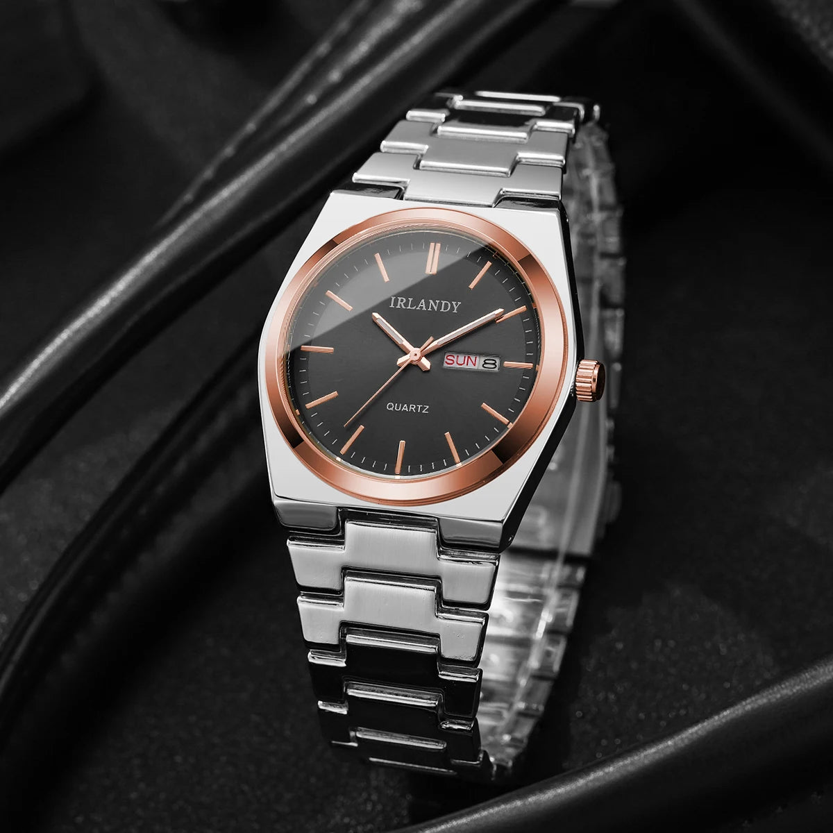 Orologi Da Uomo D'Affari Di Lusso Orologi Da Polso Al Quarzo Con Calendario per Uomo Orologio Reloj Hombre (Senza Scatola)