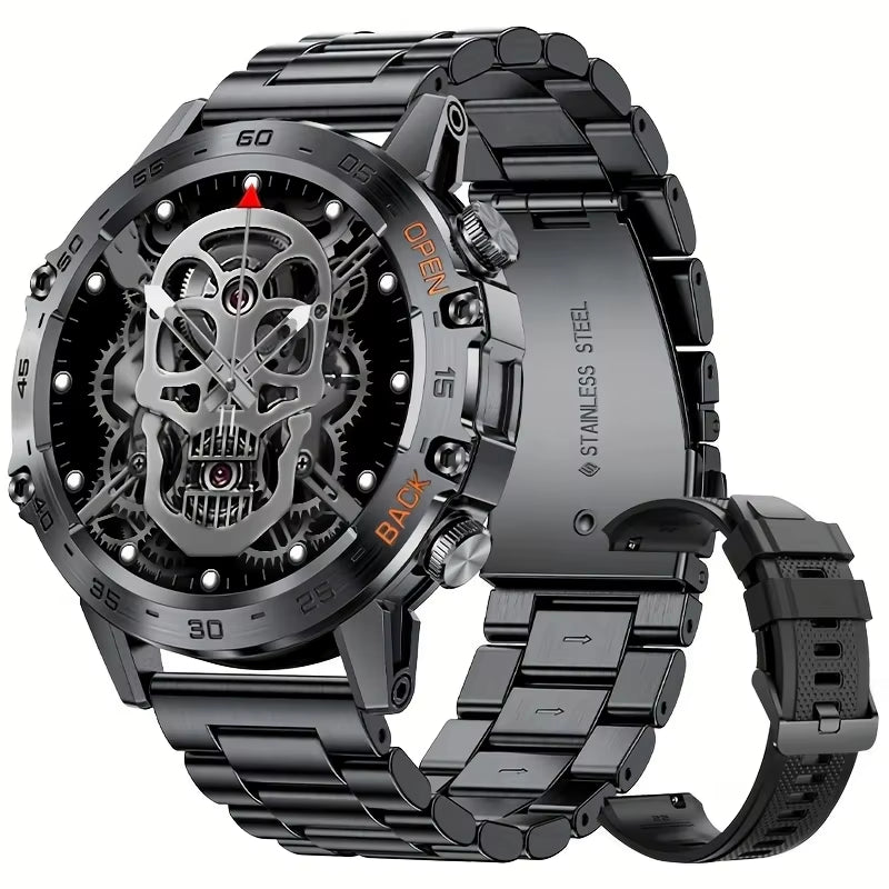 LIGE New1.39 "Bluetooth Chiamata Astuto Della Vigilanza Degli Uomini Di Sport All'Aria Aperta Fitness Monitoraggio Della Frequenza Cardiaca Salute Smartwatch per Il Telefono Android IOS