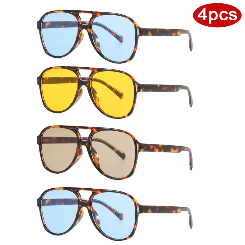 Occhiali Protettivi Occhiali Da Sole Quadrati Da Donna Con Montatura Grande Alla Moda Occhiali Da Sole Sfumati Con Lenti Colorate Occhiali Casual Da Esterno UV400