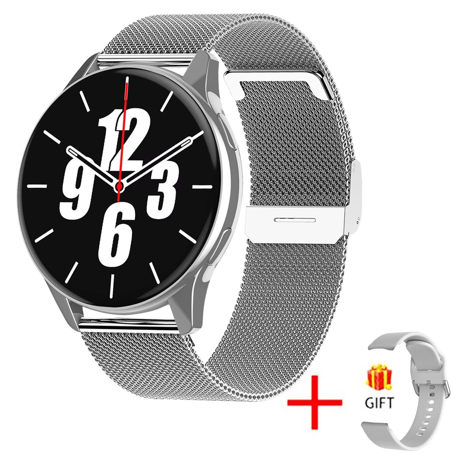LIGE Nuovo Smart Watch 2025 Ricarica Wireless Smartwatch Chiamate Bluetooth Orologi Uomo Donna Bracciale Fitness Orologio Personalizzato Face + Box
