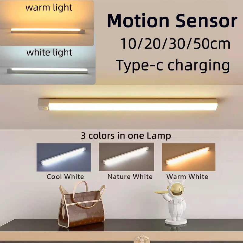 Luce LED Wireless USB-C — Illuminazione Automatica per Casa