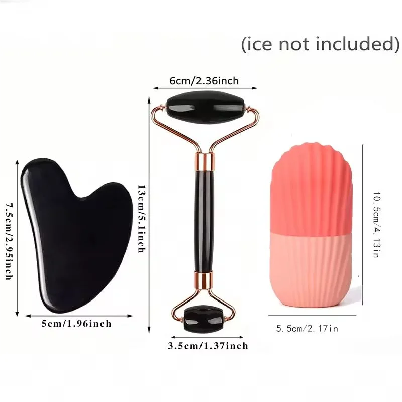 Set Rulli Ghiaccio e Gua Sha — Lifting Viso