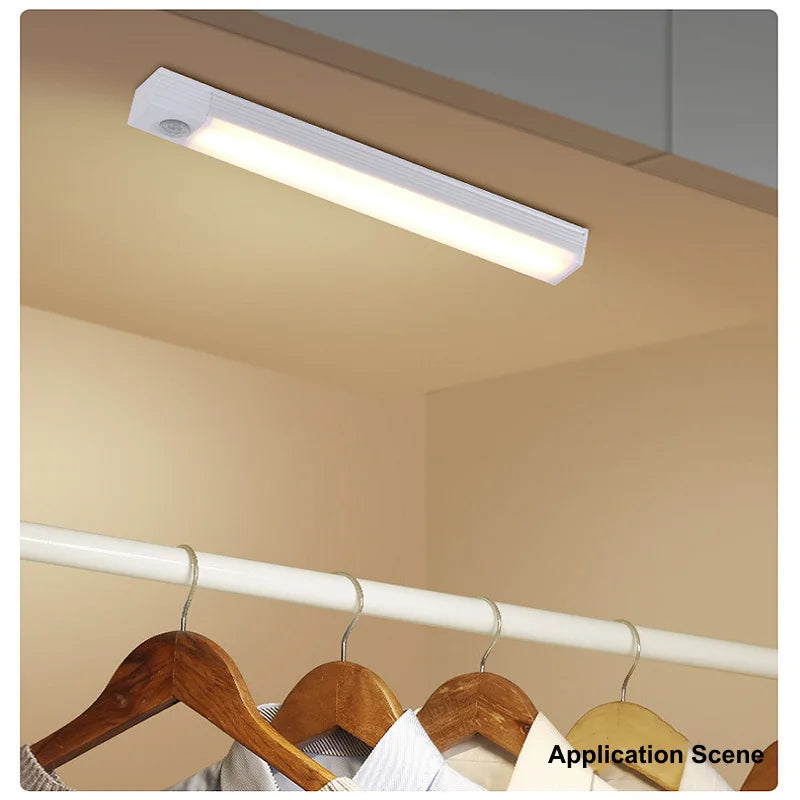 Barra LED Magnetica Ricaricabile — Luce a Induzione per Armadio