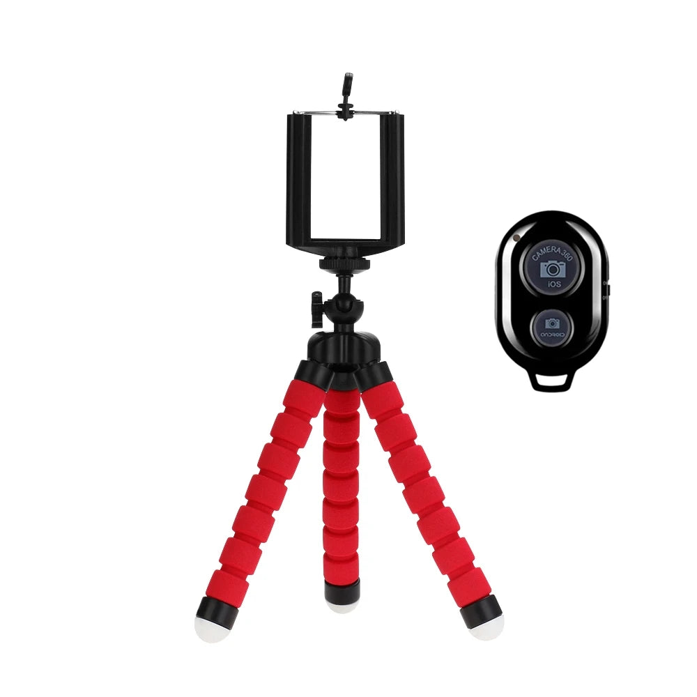 Mini Treppiede Polpo Universale — Flessibile per Foto e Video