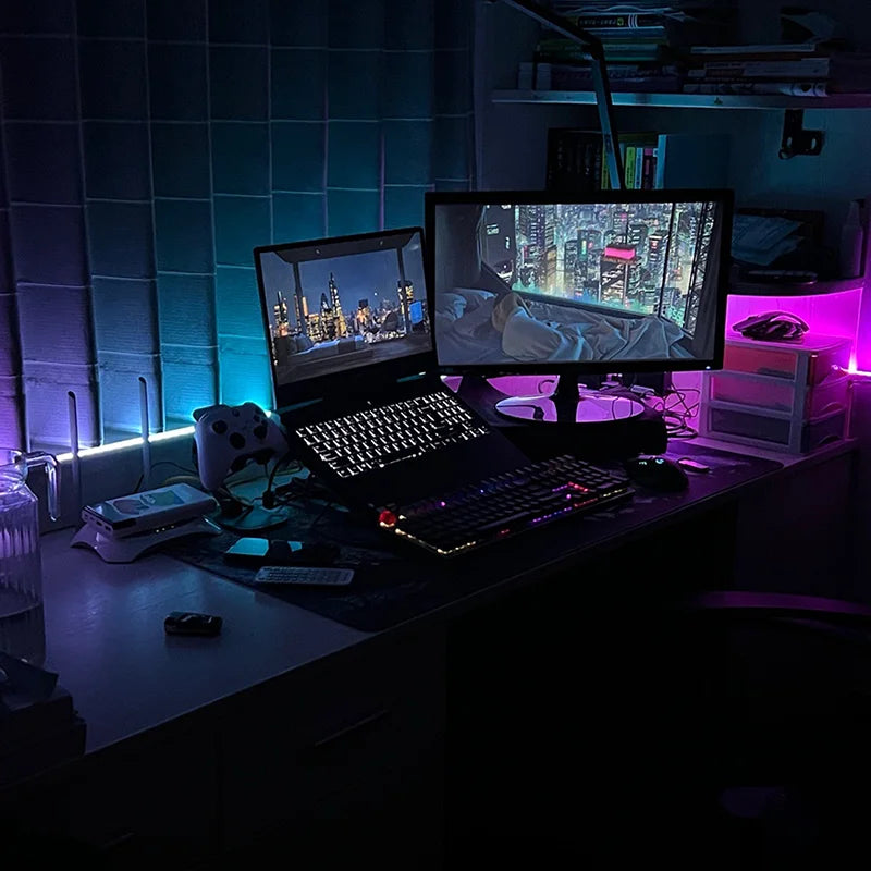 Striscia LED RGB 5M USB — 16 Milioni di Colori per TV e Gaming