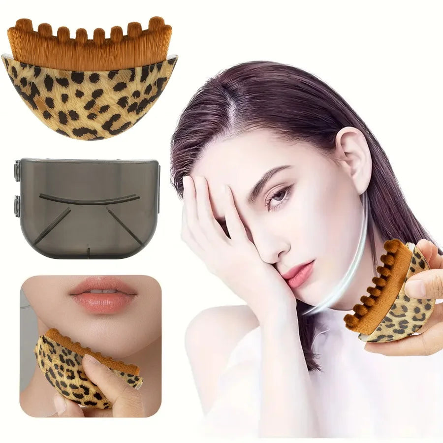 Spazzola Massaggio Facciale — Contorno Viso e Mascella