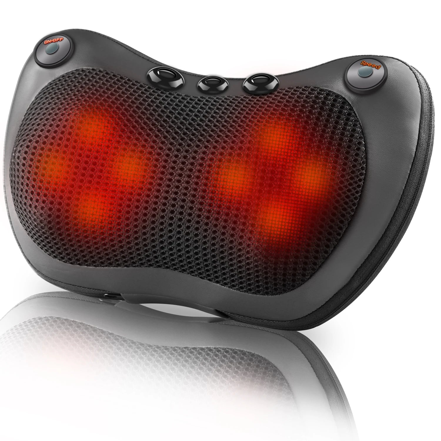 Massage Pillow for Back, Neck and Shoulders Electric Roller Massager