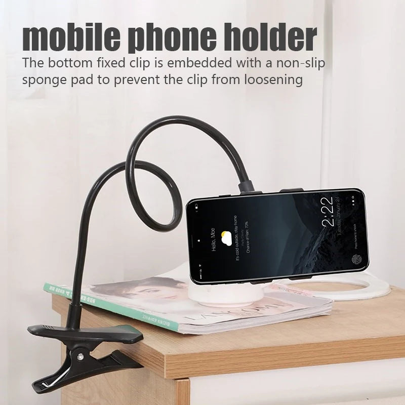 Supporto Pigro Flessibile Smartphone — Letto e Scrivania 360°
