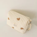 Borsa fasciatoio alla moda con stampa e ricamo, borsa multifunzionale per il cambio del pannolino, organizer per passeggino di grande capacità, borsa da viaggio per la mamma
