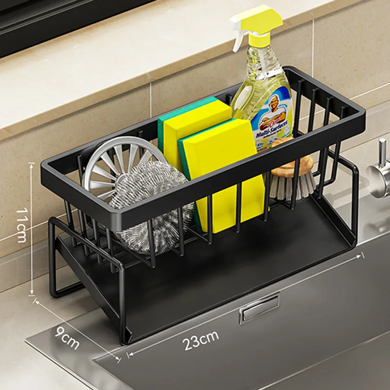 Organizer Lavello Inox — Porta Spugne e Detersivi