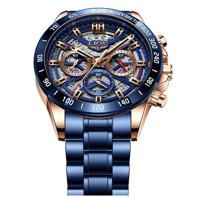 Watch Top Brand Luxury Impermeabile Sport 