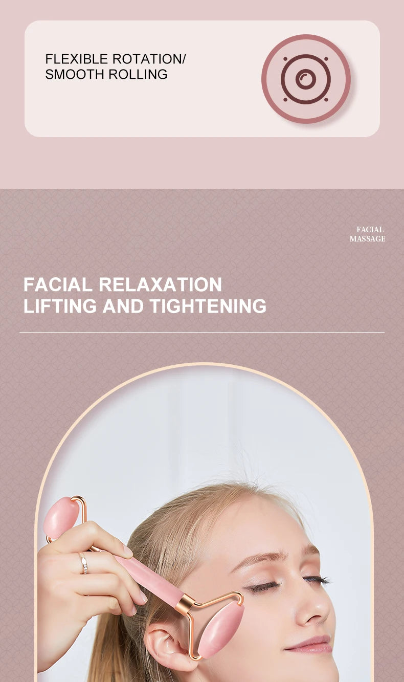 Rullo Viso in Resina — Gua Sha per Collo e Occhi