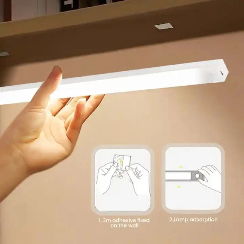 Luce LED con Sensore di Movimento — Wireless per Armadio e Scale