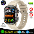 2025 Nuovo Militare Astuto Della Vigilanza Degli Uomini IP68 5ATM Sport All'Aria Aperta Inseguitore Di Fitness Monitoraggio Della Salute 1.81 Pollici Chiamate Bluetooth Smartwatch