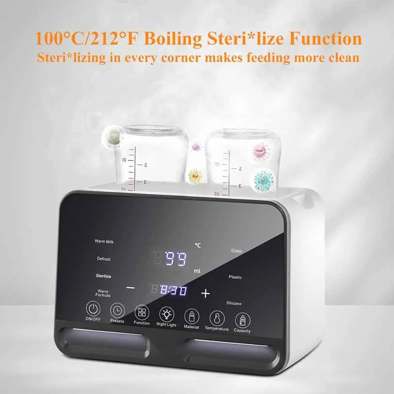 Sterilizzatore e Scalda Biberon — Timer e Temperatura