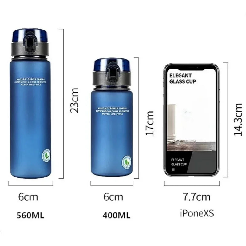 Borraccia Sportiva Anti-Perdita — Senza BPA 400/560ml