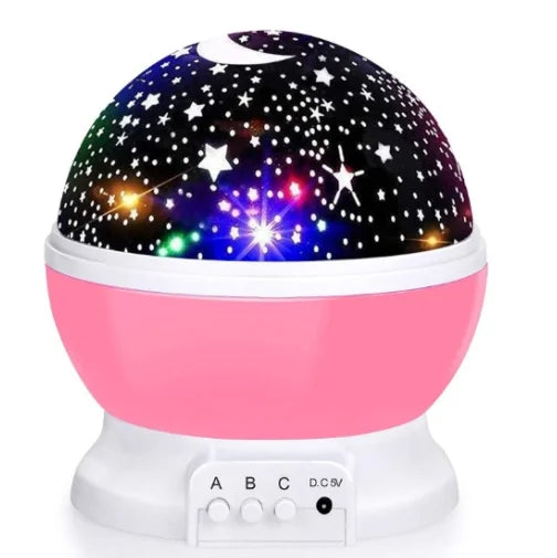Lampada da notte Proiettore Cielo stellato Proiettore di luce notturna Lampada per bambini Decor Rotante Stellato Asilo nido Luna Galassia Proiettore Lampada da tavolo