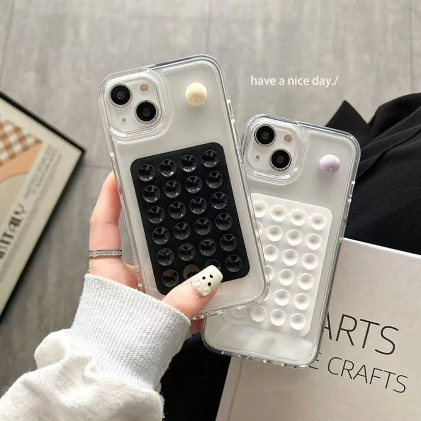 Supporto Silicone Ventosa — Antiscivolo per Smartphone