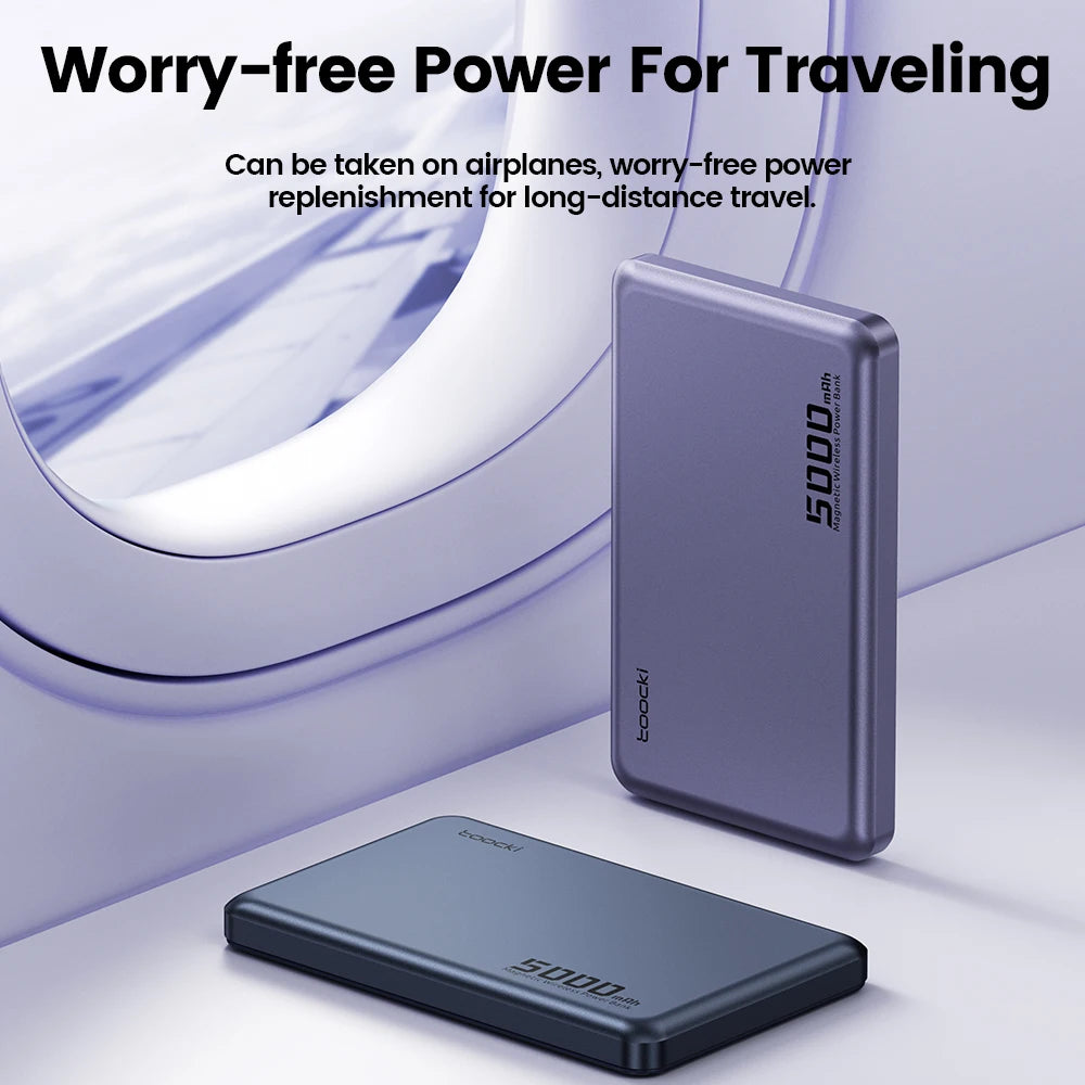 Power Bank Magnetico 5000mAh 15W — MagSafe per iPhone