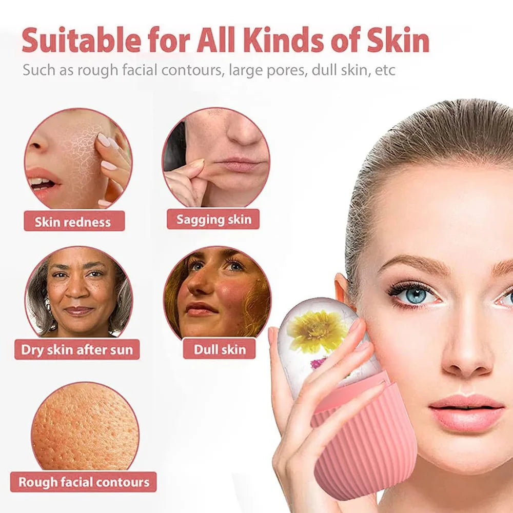 Set Rulli Ghiaccio e Gua Sha — Lifting Viso
