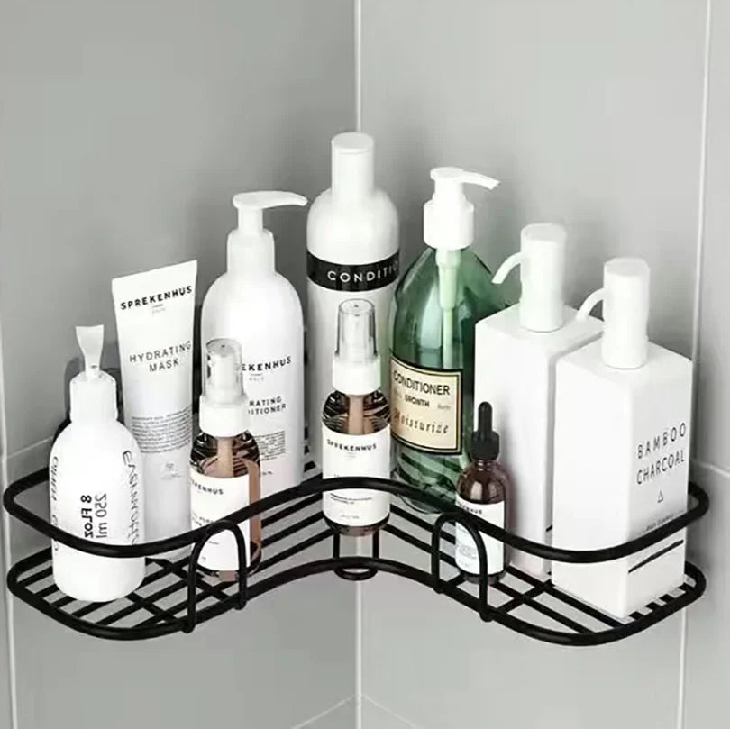 Mensola Bagno Galleggiante in Metallo — Doccia e Cucina