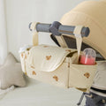 Borsa per passeggino Organizzatore per carrozzina Accessori per bambini Portabicchieri Carrello per neonato Borse da viaggio portatili per auto per carrozzine Universali