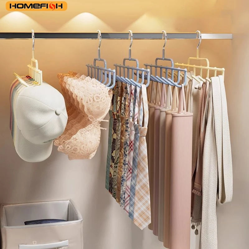 Portacappelli Parete 8 Ganci — Design Moderno per Armadio