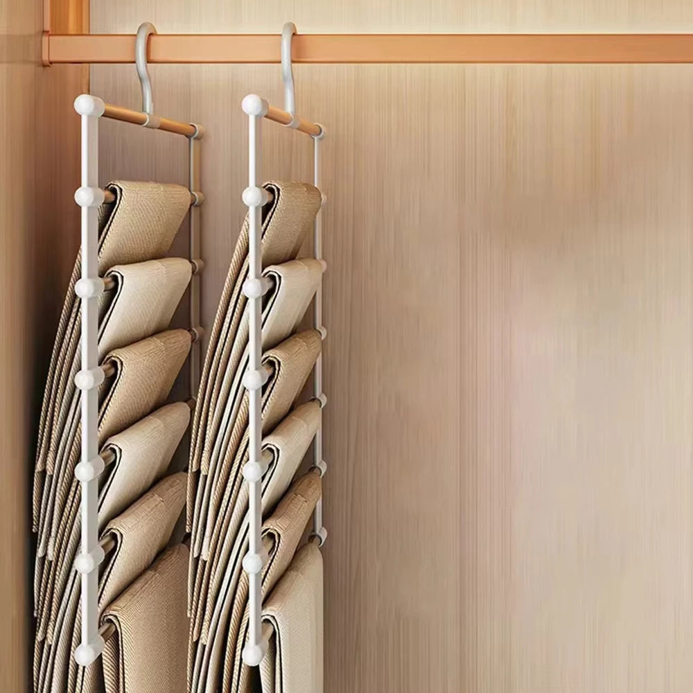 Appendiabiti Multistrato — Clip Antiscivolo per Pantaloni