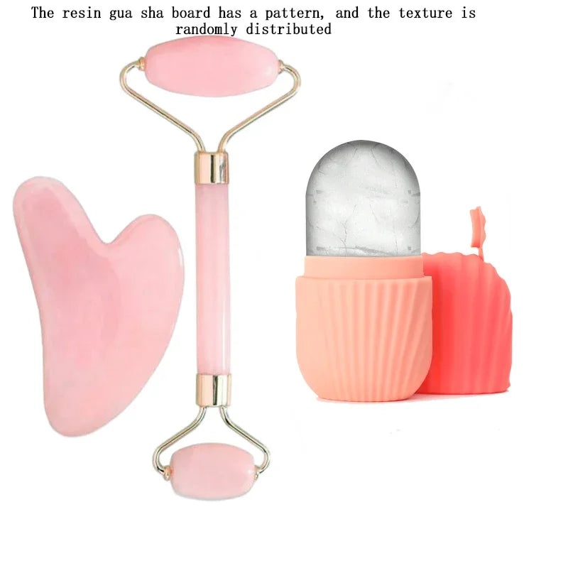 Set Rulli Ghiaccio e Gua Sha — Lifting Viso