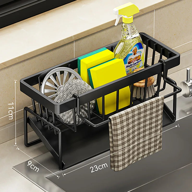 Organizer Lavello Inox — Porta Spugne e Detersivi