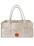 Borsa portaoggetti per pannolini in feltro per bambini Pannolini per giocattoli vari per bambini Borsa per pannolini in feltro di grande capacità