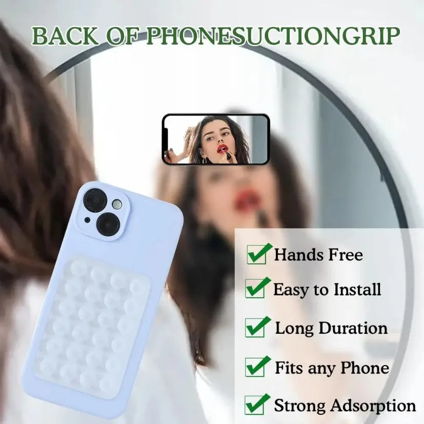 Supporto Silicone Ventosa — Antiscivolo per Smartphone
