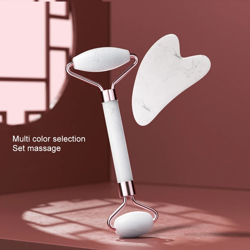 Rullo Viso in Resina — Gua Sha per Collo e Occhi