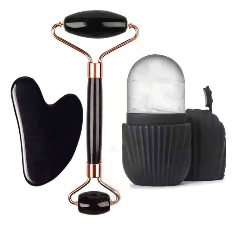 Set Rulli Ghiaccio e Gua Sha — Lifting Viso