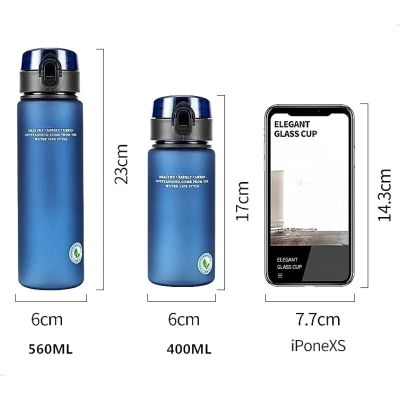 Borraccia Sportiva Anti-Perdita — Senza BPA 400/560ml