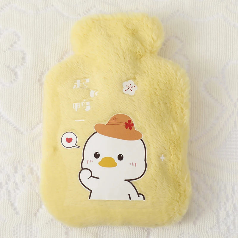 Borsa Acqua Calda Peluche — Coniglio e Orso Scaldamani