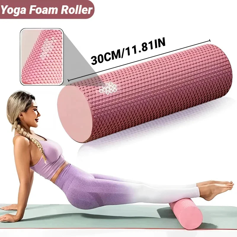 Rullo Esagonale EVA — Yoga, Pilates e Fitness