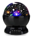 Lampada da notte Proiettore Cielo stellato Proiettore di luce notturna Lampada per bambini Decor Rotante Stellato Asilo nido Luna Galassia Proiettore Lampada da tavolo