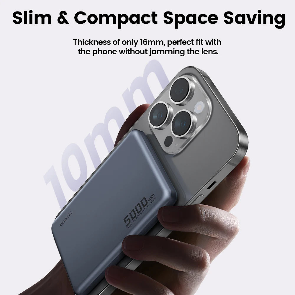 Power Bank Magnetico 5000mAh 15W — MagSafe per iPhone