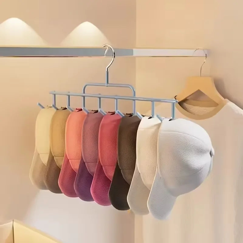 Portacappelli Parete 8 Ganci — Design Moderno per Armadio