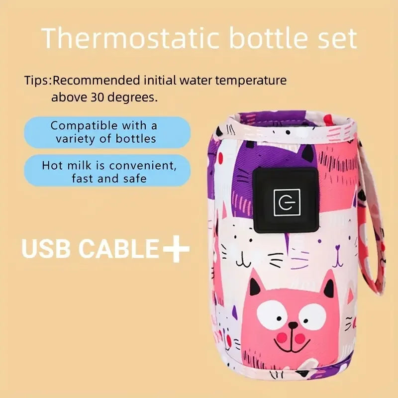 Scalda Biberon USB con Borsa Termica — Allattamento